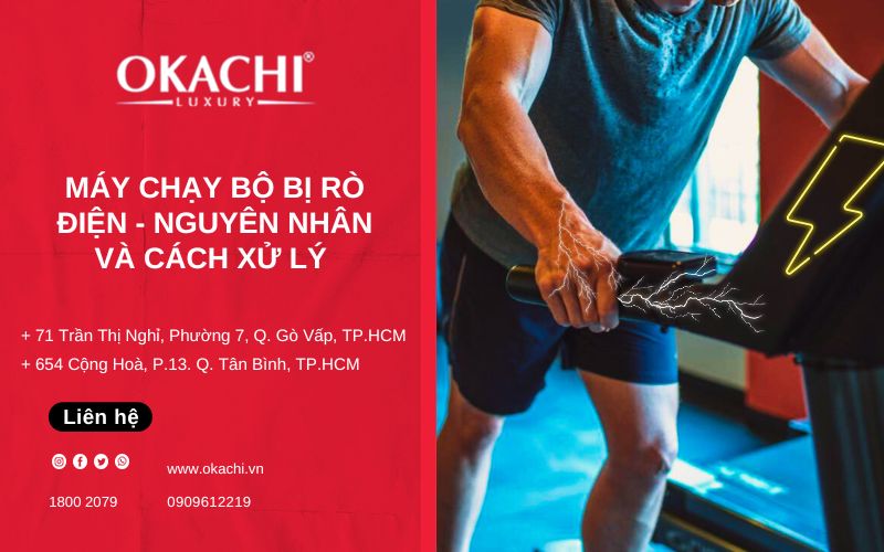 CẢNH BÁO dấu hiệu máy chạy bộ bị rò điện và giải pháp khắc phục