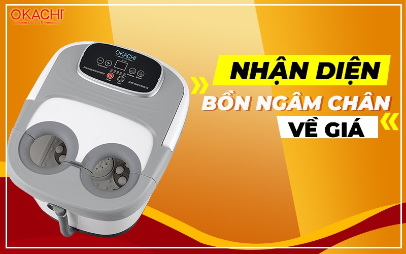 Máy ngâm chân massage loại nào TỐT và TIÊU CHÍ lựa chọn