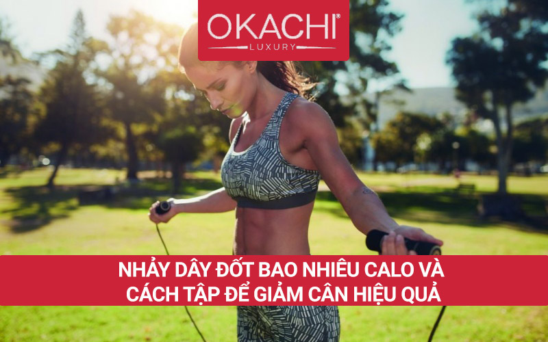Nhảy dây đốt bao nhiêu calo và cách tập GIẢM CÂN 