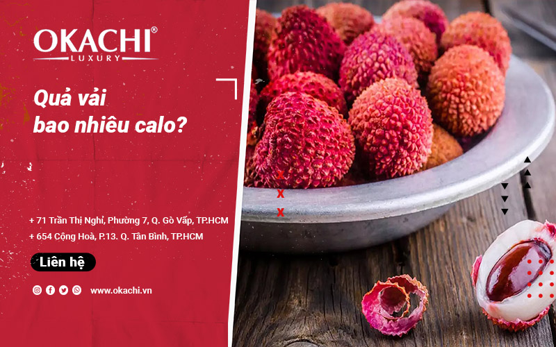 Quả vải bao nhiêu calo và các tips ăn vải KHÔNG lo TĂNG CÂN