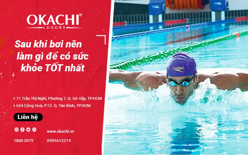 Sau khi bơi nên làm gì để bảo vệ sức khỏe chính bạn