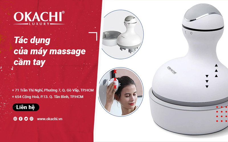 12 tác dụng của máy massage cầm tay BẤT NGỜ và thuyết phục