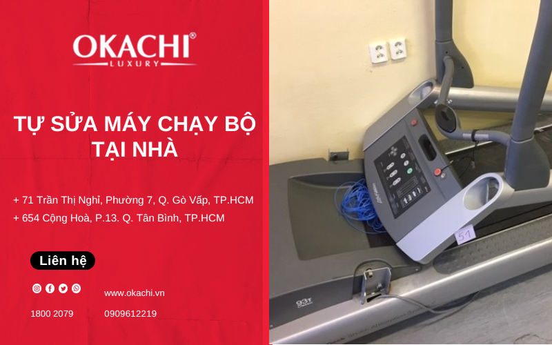 Hướng dẫn cách TỰ SỬA máy chạy bộ tại nhà 