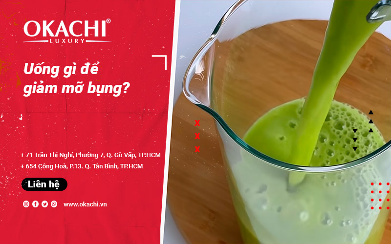 Uống gì để giảm mỡ bụng dưới nhanh và để eo thon