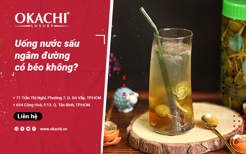 Uống nước sấu ngâm đường có béo không có GIẢM CÂN không