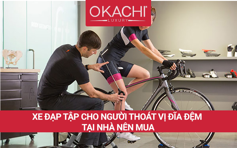 Mẫu xe đạp tập cho người thoát vị đĩa đệm giảm đau