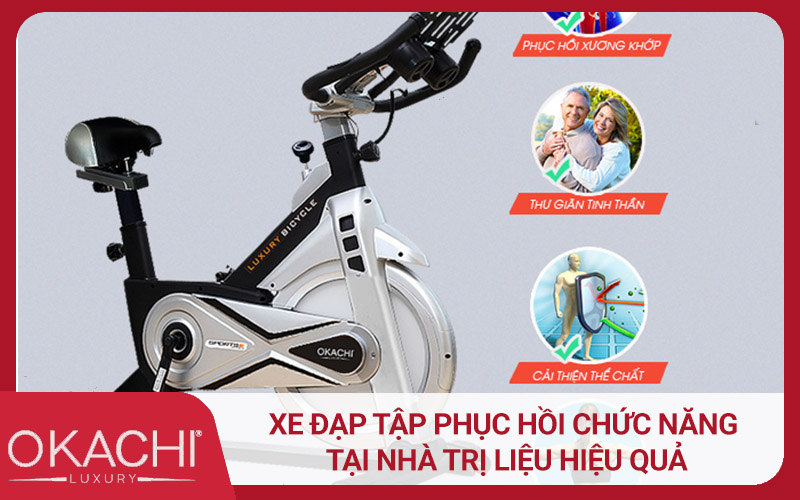 Xe đạp tập phục hồi chức năng người cao tuổi tốt nhất