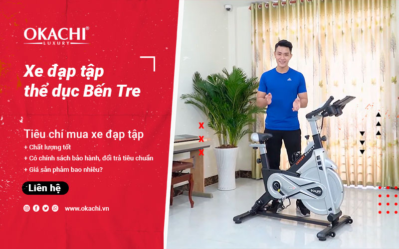 Đơn vị bán xe đạp tập thể dục Bến Tre NHẬP KHẨU 