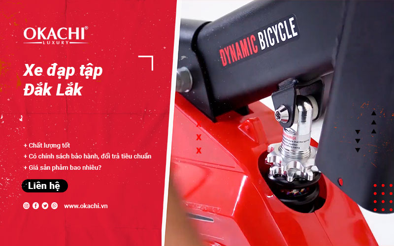 Nơi bán xe đạp tập thể dục Đắk Lắk ĐA DẠNG chất lượng