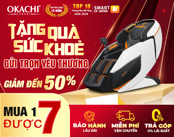 OKACHI THƯƠNG HIỆU SỨC KHOẺ HÀNG ĐẦU