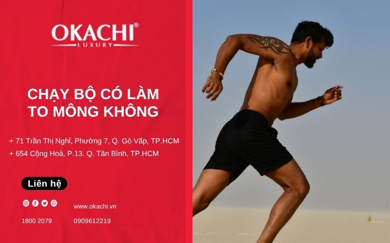 Chạy bộ có to mông không? Tập chạy bộ đúng cách cho mông to