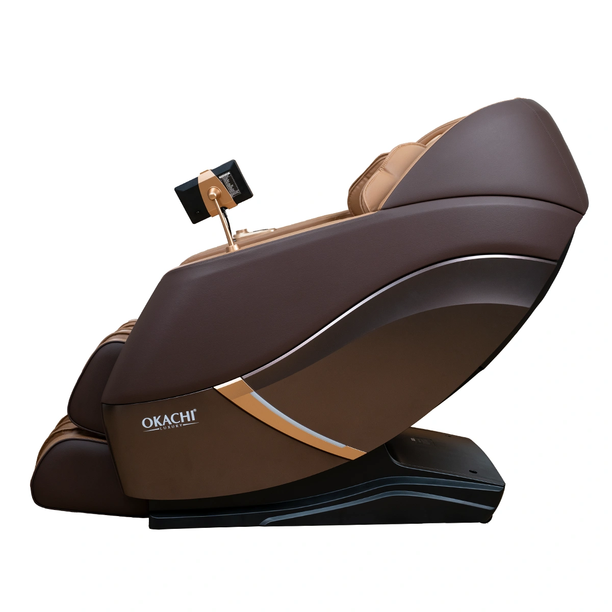 Ghế massage OKACHI 4D  LUXURY JP-5000 Plus (Brown)