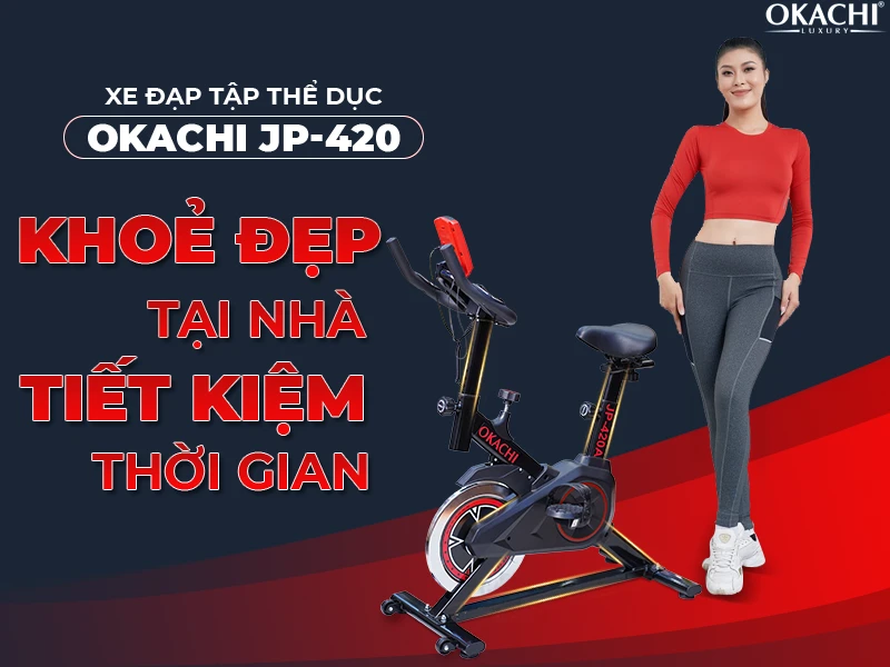 Xe đạp tập thể dục OKACHI JP-420