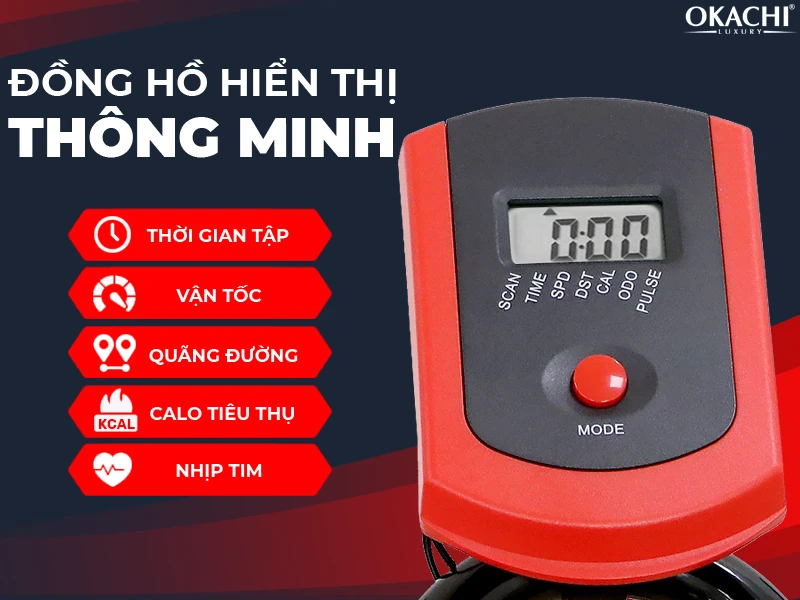 Xe đạp tập thể dục OKACHI JP-420