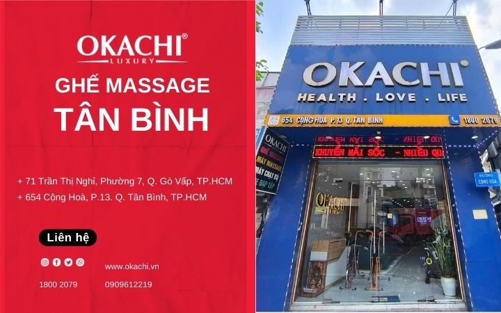 ghế massage tân bình