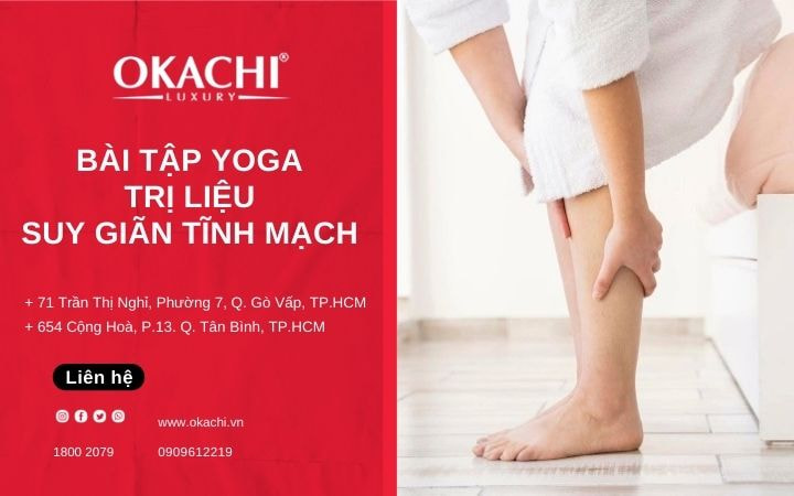 Top 3 bài tập yoga trị liệu suy giãn tĩnh mạch chuẩn hiệu quả an toàn