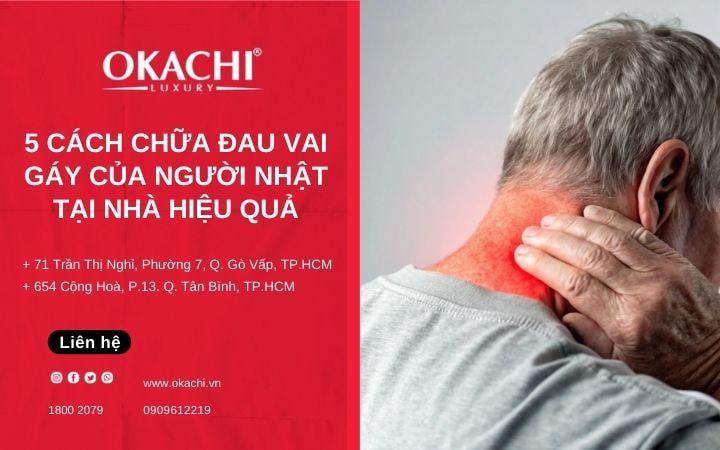 5 Cách chữa đau vai gáy của người Nhật tại nhà hiệu quả