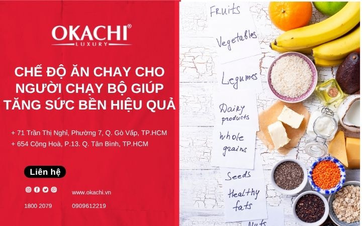 Chế độ ăn chay cho người chạy bộ giúp tăng sức bền hiệu quả