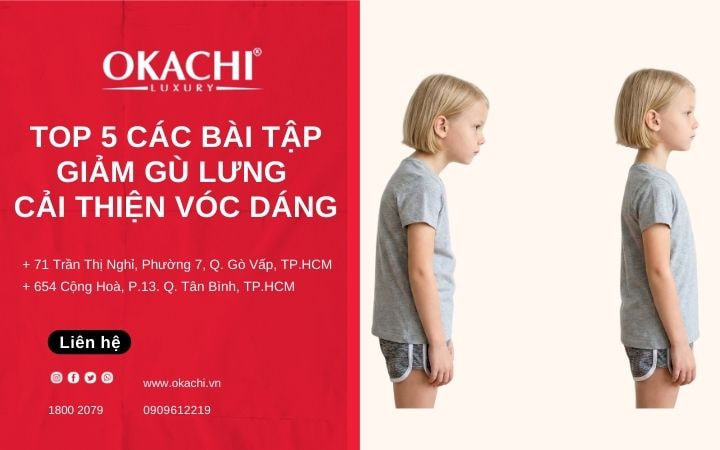 Top 5 các bài tập giảm gù lưng CẢI THIỆN VÓC DÁNG