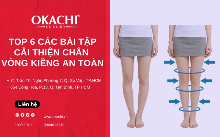 TOP 6 các bài tập cải thiện chân vòng kiềng AN TOÀN
