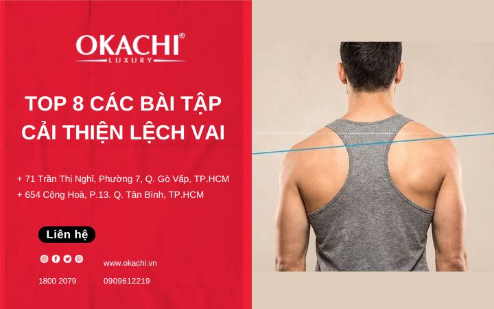 TOP 8 các bài tập cải thiện lệch vai chữa cong vẹo cột sống

