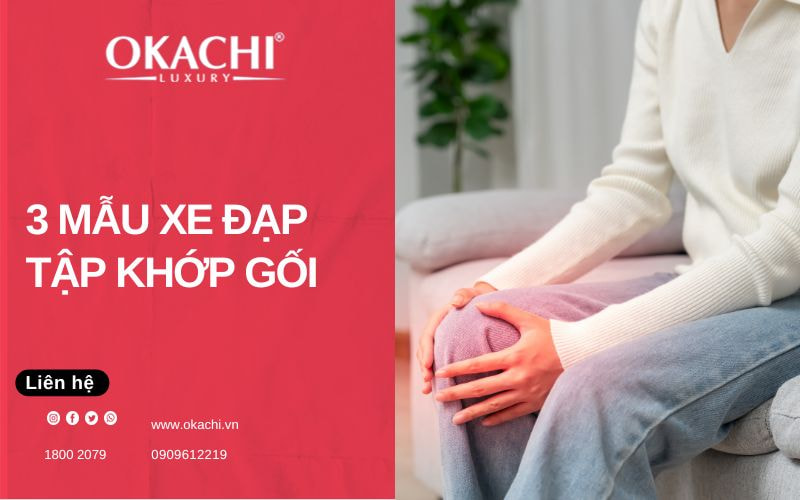 Mẫu xe đạp tập cải thiện khớp gối