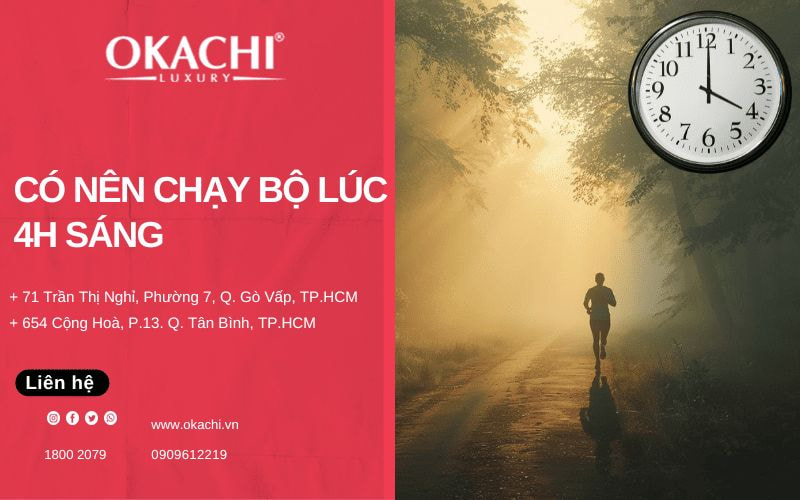Có nên chạy bộ lúc 4h sáng không