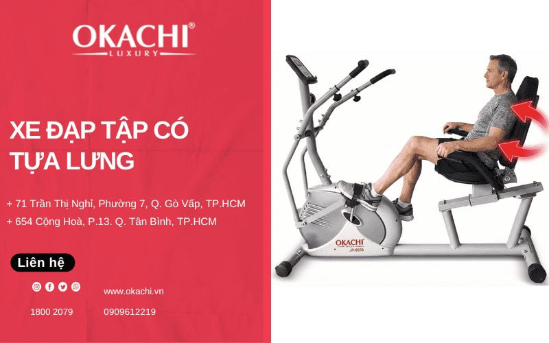 Đánh giá mẫu xe đạp tập có tựa lưng ĐÁNG MUA nhất hiện nay