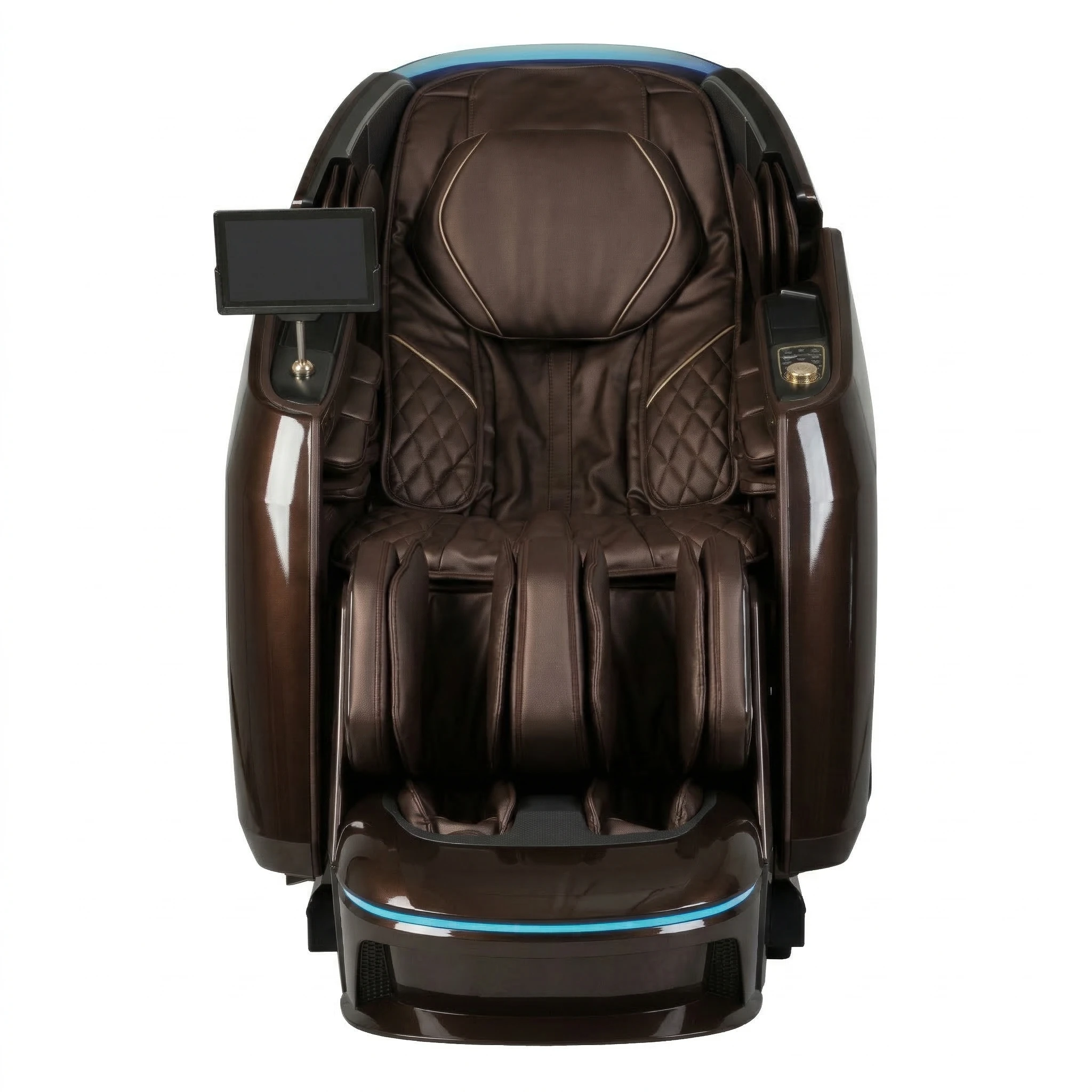 Ghế massage DUAL CORE MASTER OKACHI JP-9986 (Nâu)