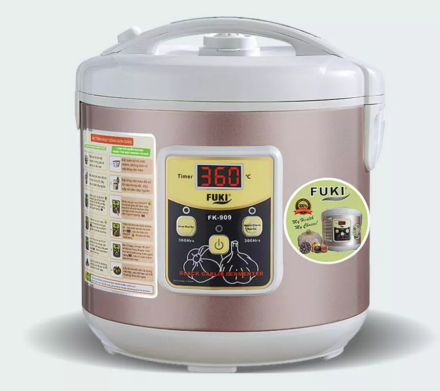 Máy làm tỏi đen Fuki FK-909 dòng cao cấp loại 5L (tím bạc) 
