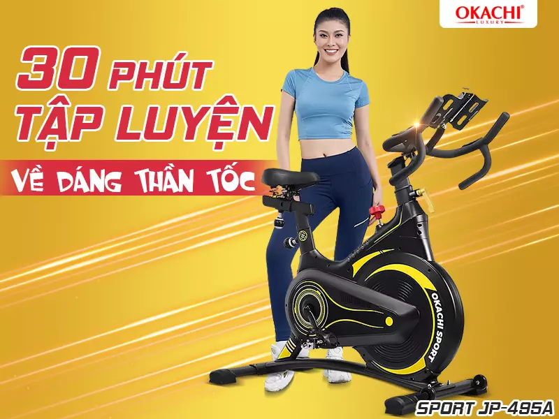 Xe đạp tập thể dục OKACHI SPORT JP-495A