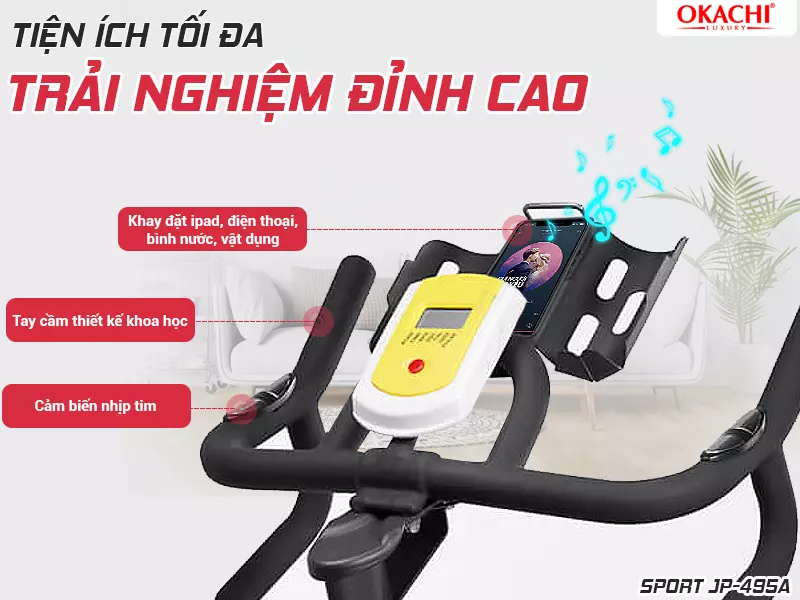 Xe đạp tập thể dục OKACHI SPORT JP-495A