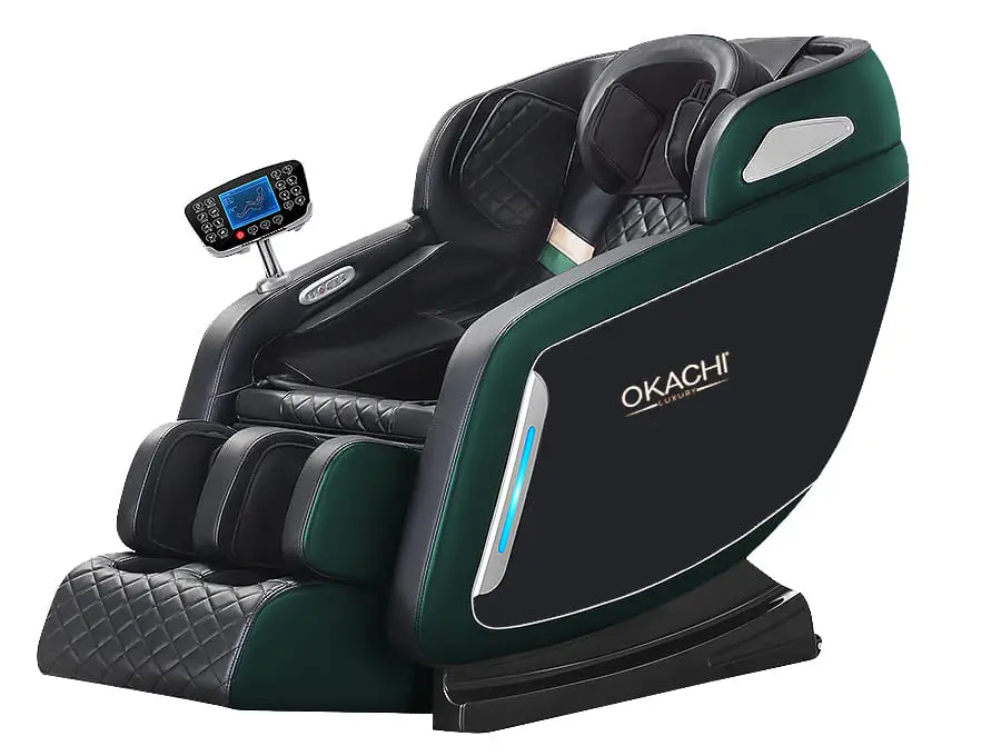 Ghế massage toàn thân OKACHI Luxury Star JP-i9 xanh (hàng trưng bày mới 96%)