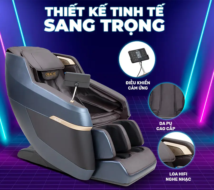 Ghế Massage Toàn Thân OKACHI LUXURY JP-i15