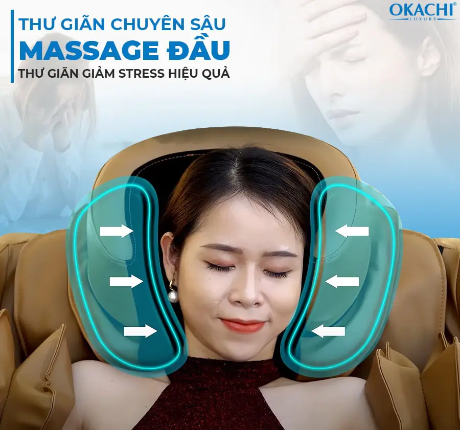 Ghế massage toàn thân OKACHI LUXURY Star JP-I10 (hàng trưng bày mới 98%)