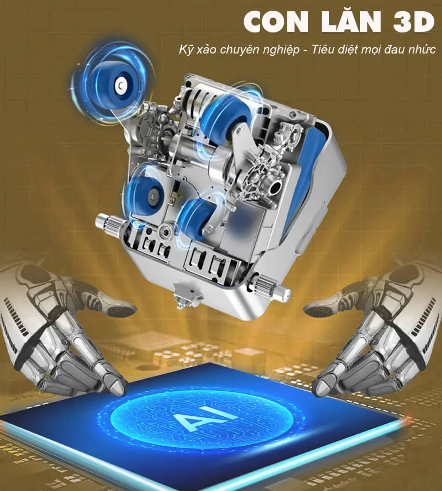 Ghế massage toàn thân Okachi Luxury Star JP-i20 Plus