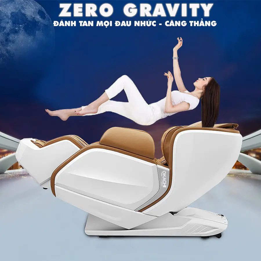 Ghế massage toàn thân OKACHI Star JP-i60 (Trắng)