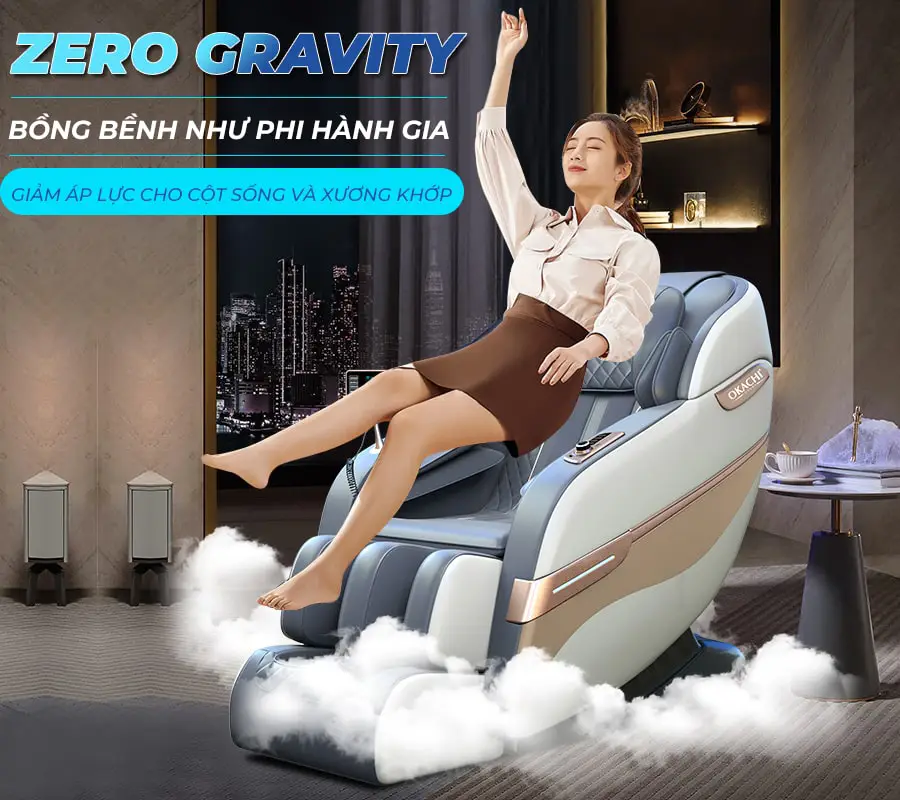 Ghế massage toàn thân OKACHI 4D JP-I50 (cao cấp)