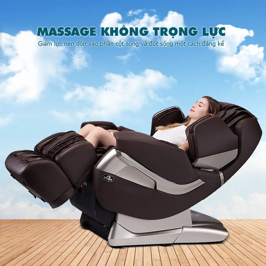 Ghế massage toàn thân OKACHI OTO STACK SK-01 (coffee)