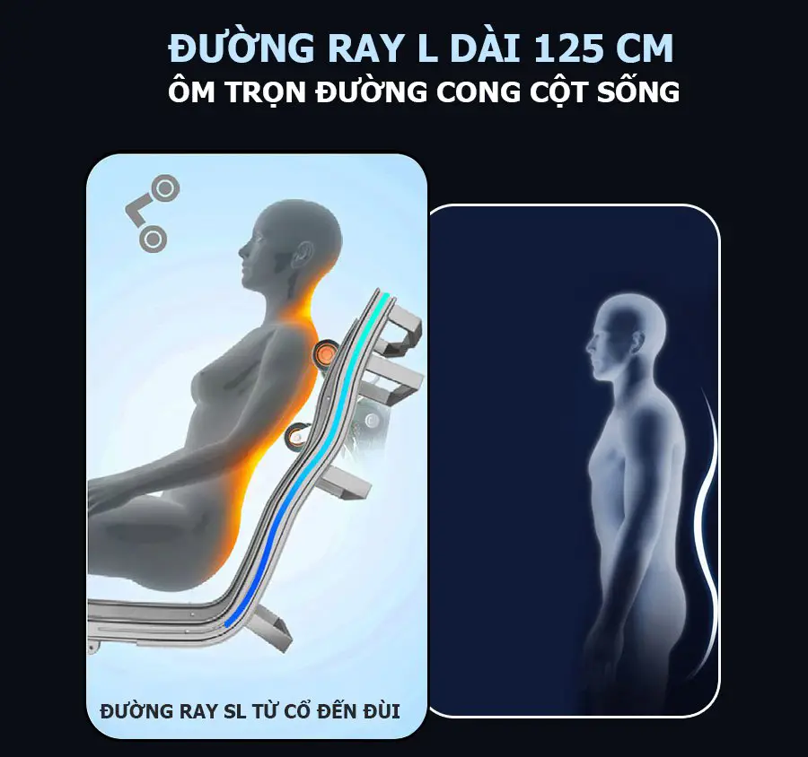 Ghế massage toàn thân OKACHI OTO Body Care Xpand XP-01 (Hàng trưng bày mới 96%)