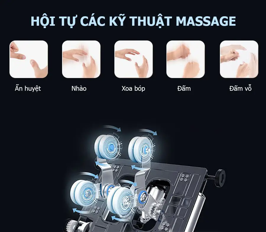 Ghế massage toàn thân OKACHI OTO Body Care Xpand XP-01 (Hàng trưng bày mới 96%)