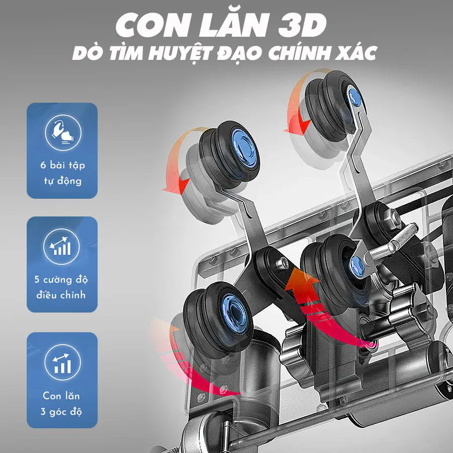 Ghế massage toàn thân OKACHI OTO Essentia ES-05A (màu đồng)