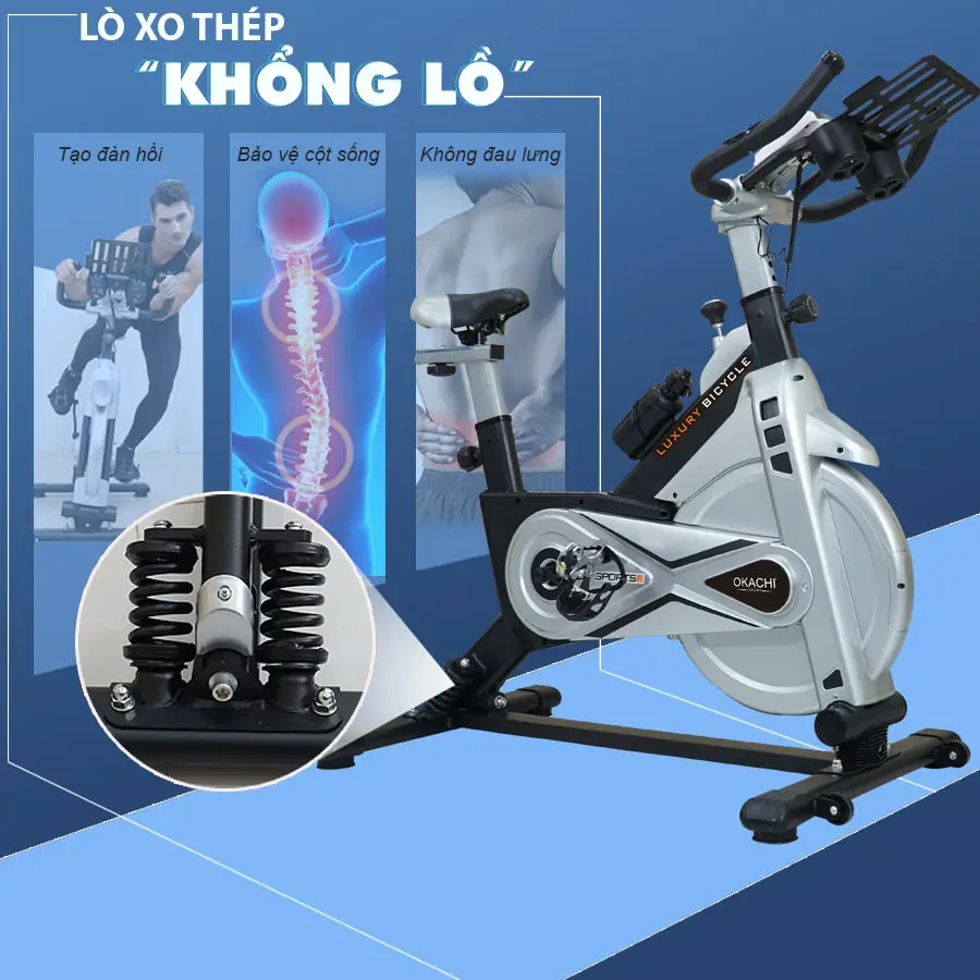 Xe đạp tại nhà OKACHI LUXURY JP-590A