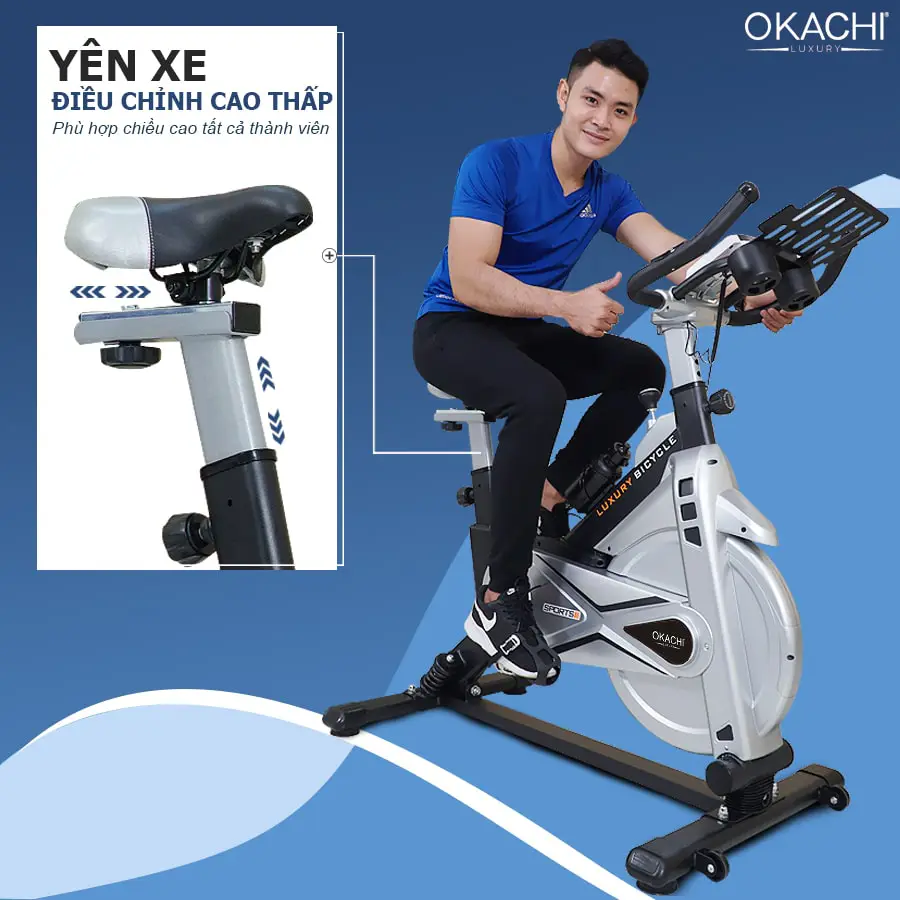 Xe đạp tại nhà OKACHI LUXURY JP-590A