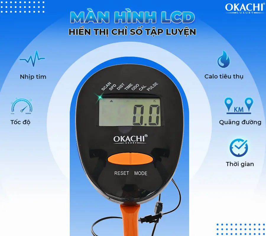 Xe đạp tập thể dục OKACHI SPORT JP-K9 (cao cấp)