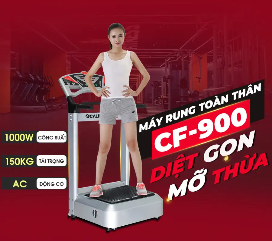 Máy rung giảm cân Super Califit Massage CF-900 công suất 1000W (cao cấp)