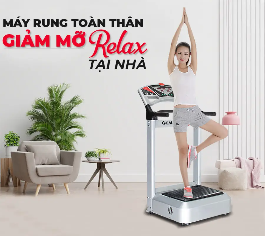 Máy rung giảm cân Super Califit Massage CF-900 công suất 1000W (cao cấp)