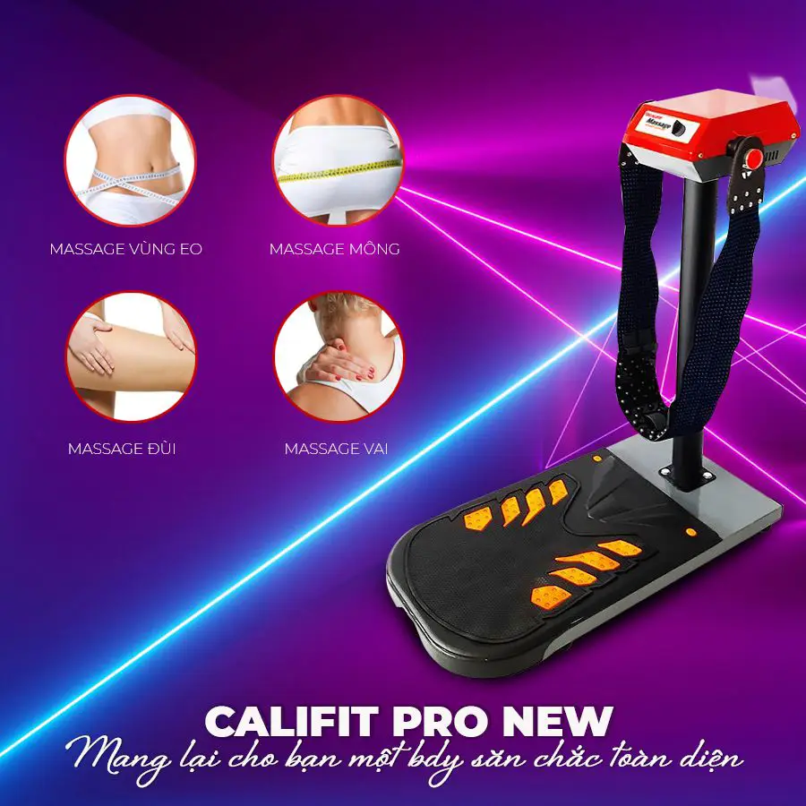 Máy rung bụng đứng Pro New 450W CF-450 