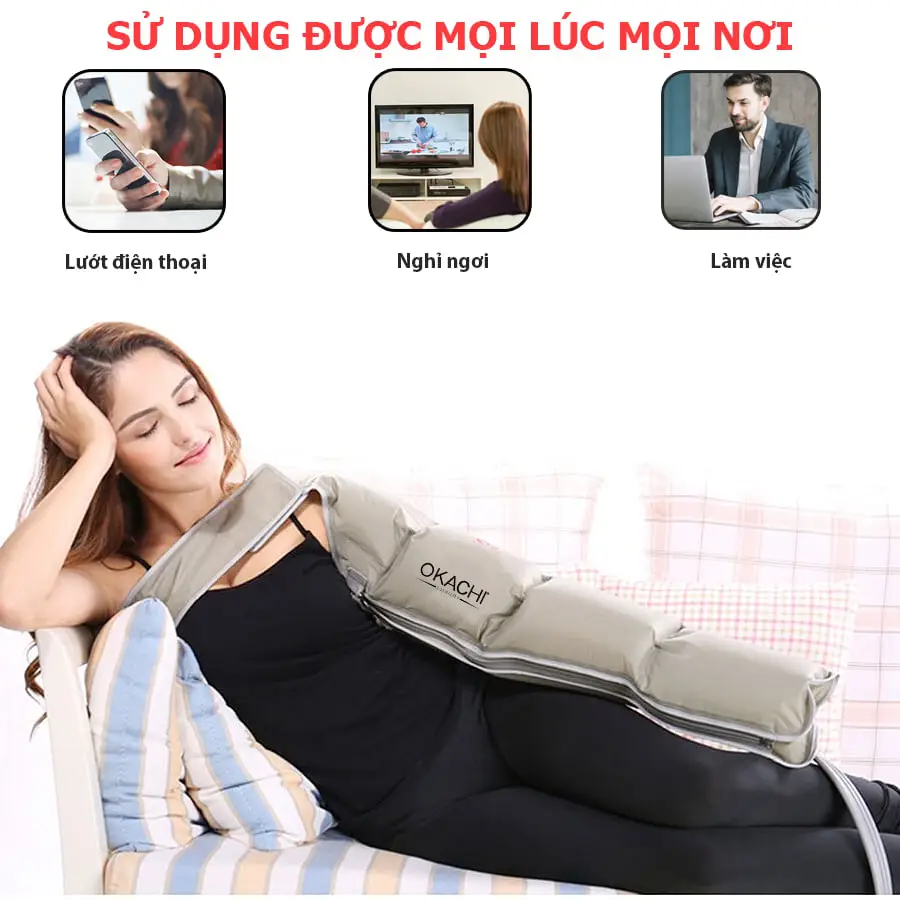 Phụ kiện phần tay máy nén ép suy giãn tĩnh mạch OKACHI