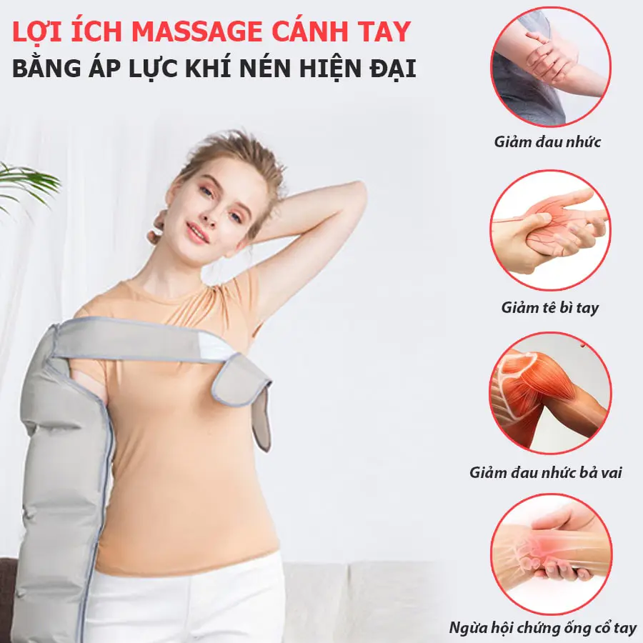 Phụ kiện phần tay máy nén ép suy giãn tĩnh mạch OKACHI